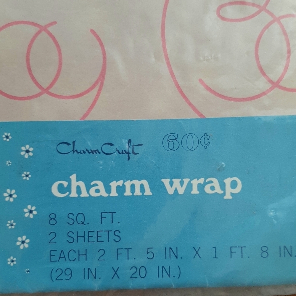 SET OF 7 NIP VTG GIFTWRAP - Picture 8 of 16